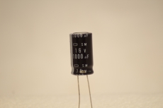 Elektrolytkondensator ELKO 1000uF 16V radial VPE:10
