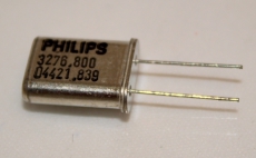 Philips Quarz 3,276800 MHz HC49U (VPE:10)