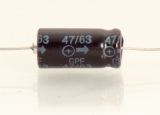 S+M Elektrolytkondensator ELKO 47uF 63V B41283 (VPE 10 Stck)